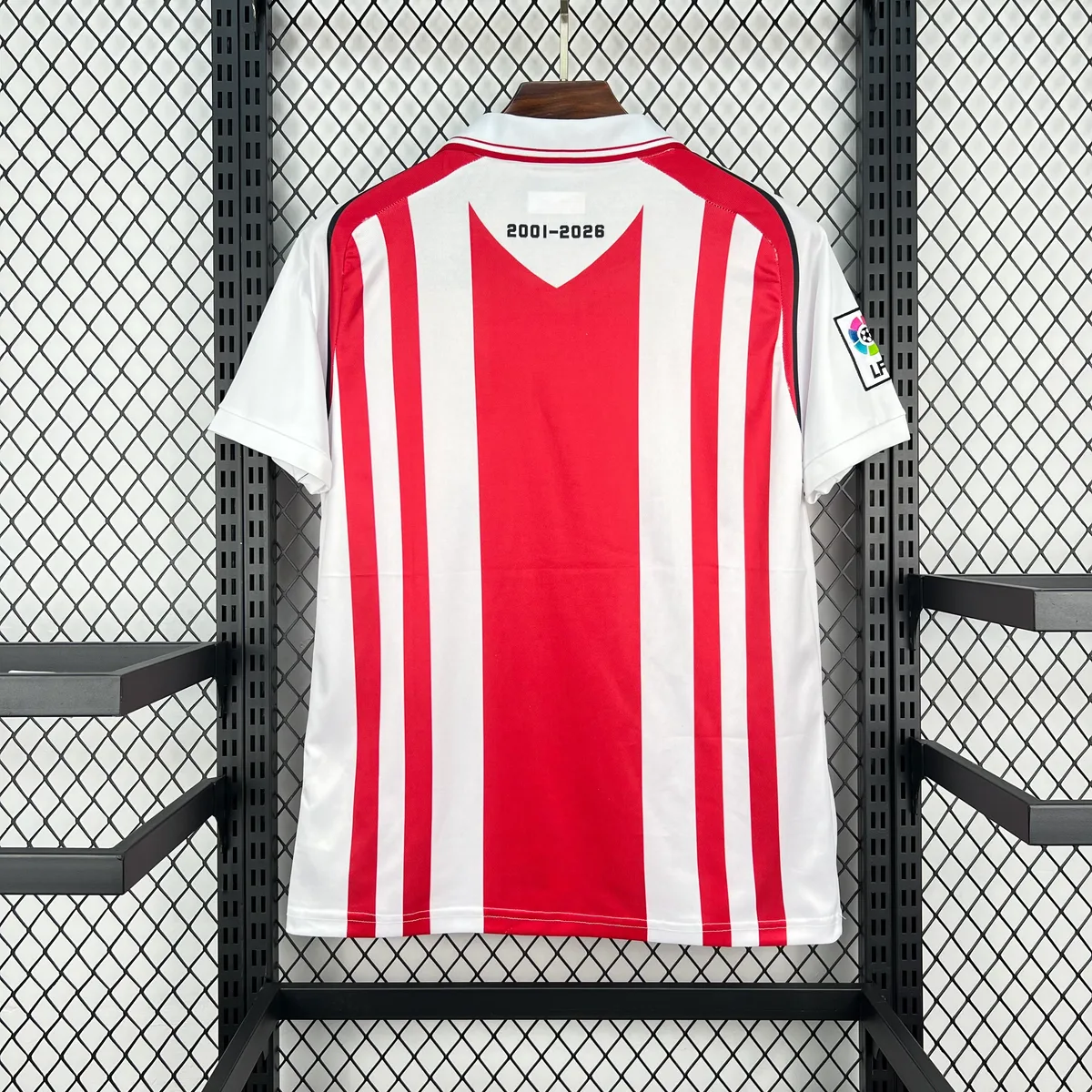 Mens UD Almeria 2025/26 Vintage Jersey, foto 3