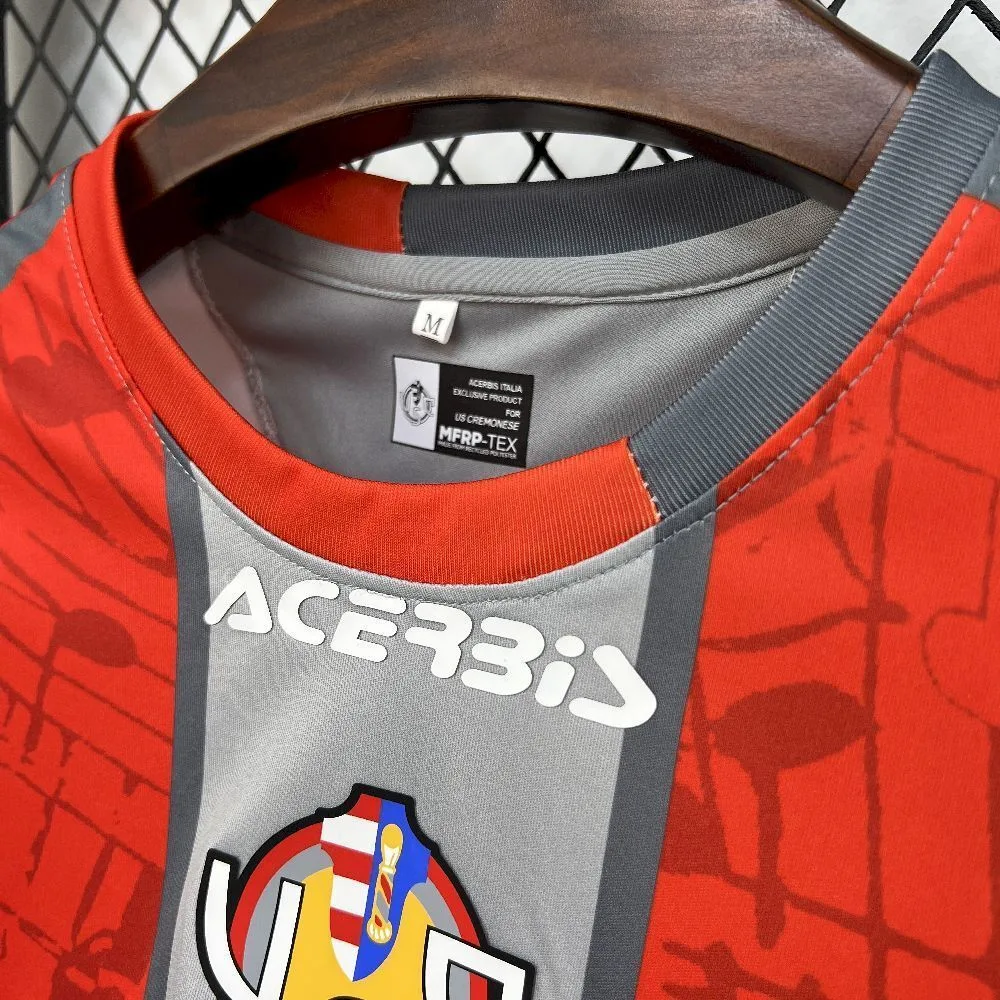 Mens Unione Sportiva Cremonese 2025/26 Home Jersey, foto 4