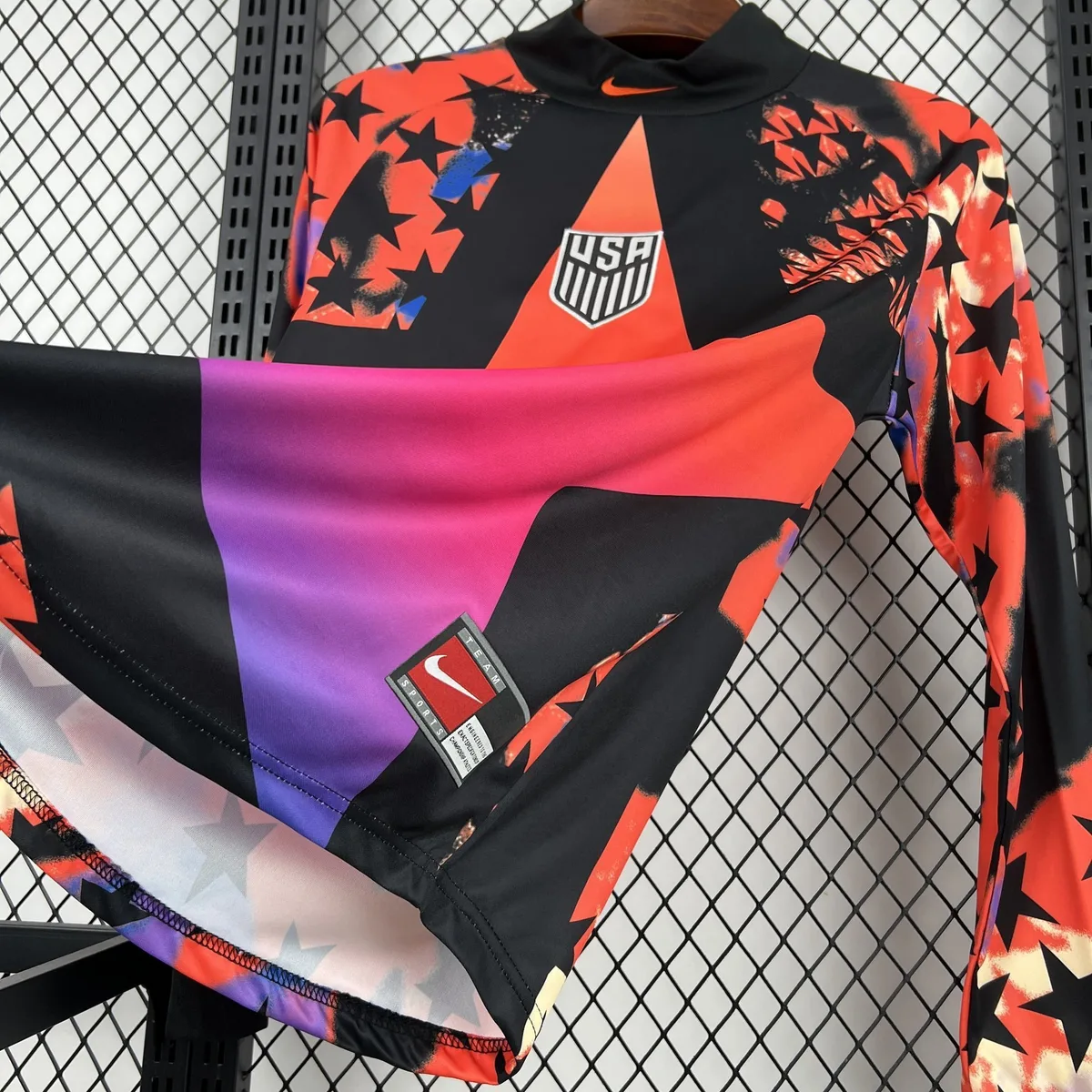 Mens USA 2026 Hollywood Goalkeeper Long Sleeve Jersey, foto 5