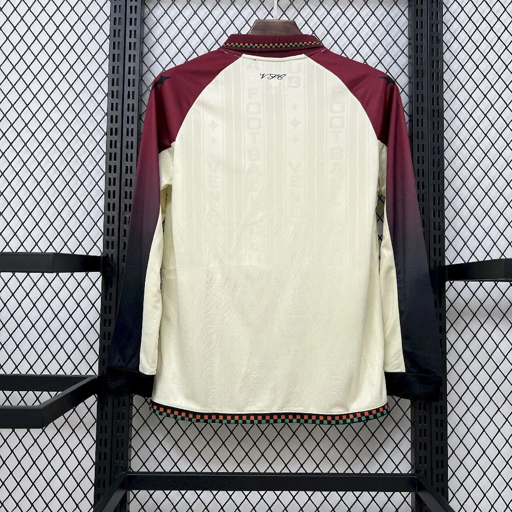 Mens Venezia FC 2025/26 Away Long Sleeve Jersey, foto 2