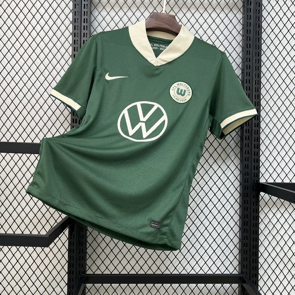 Mens Wolfsburg 2025/26 Maillot Stadium Jersey, foto 1