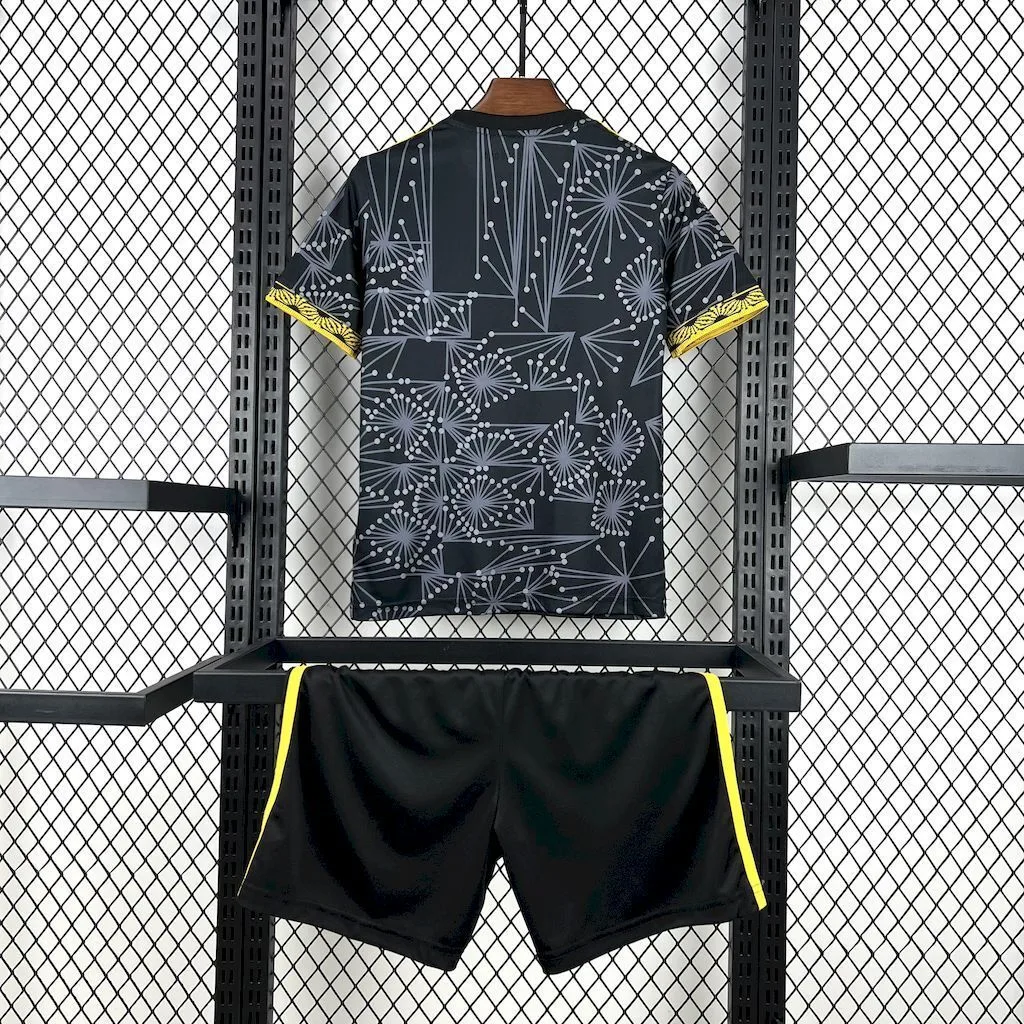 Mexico 2025/26 Gold- Black Kids Kit, foto 2