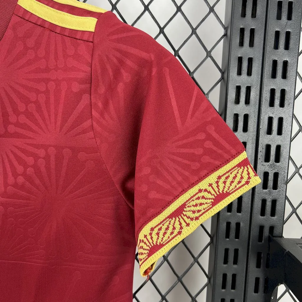 Mexico 2025/26 Gold- Red Kids Kit, foto 3