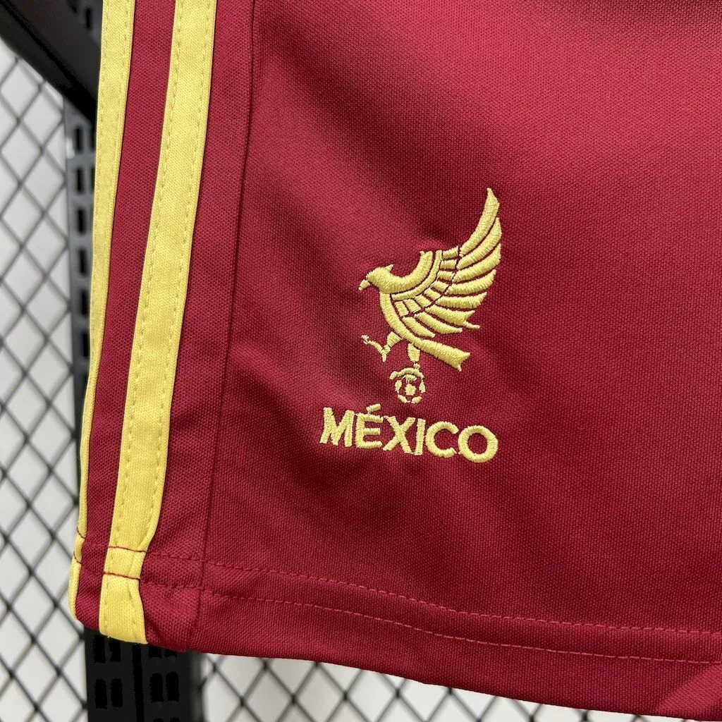 Mexico 2025/26 Gold- Red Kids Kit, foto 5