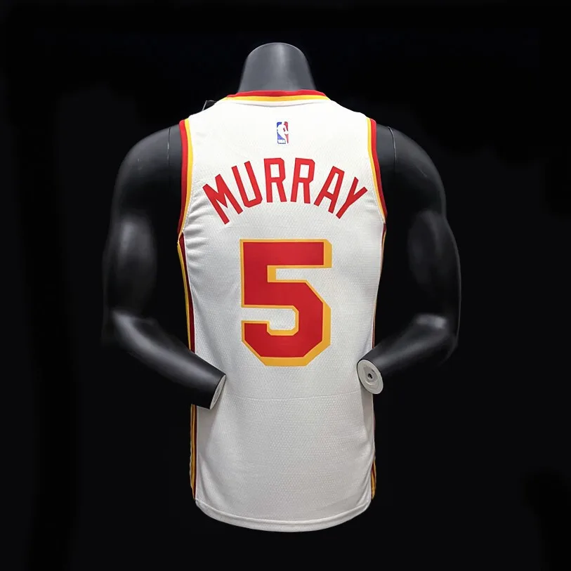 MURRAY#5 22/23 Atlanta Hawks White, foto 2