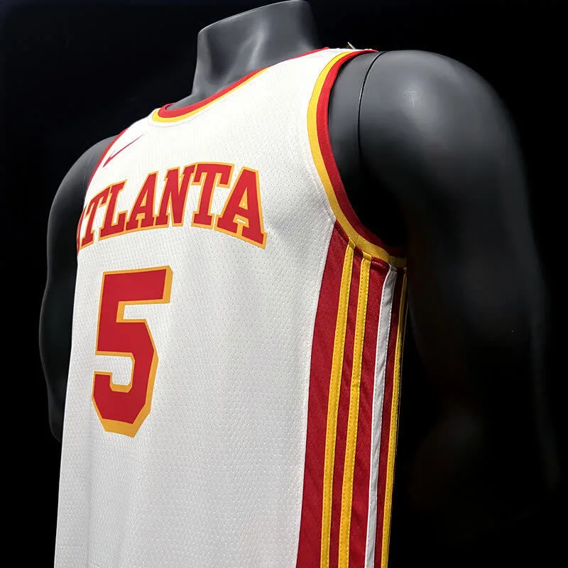 MURRAY#5 22/23 Atlanta Hawks White, foto 4