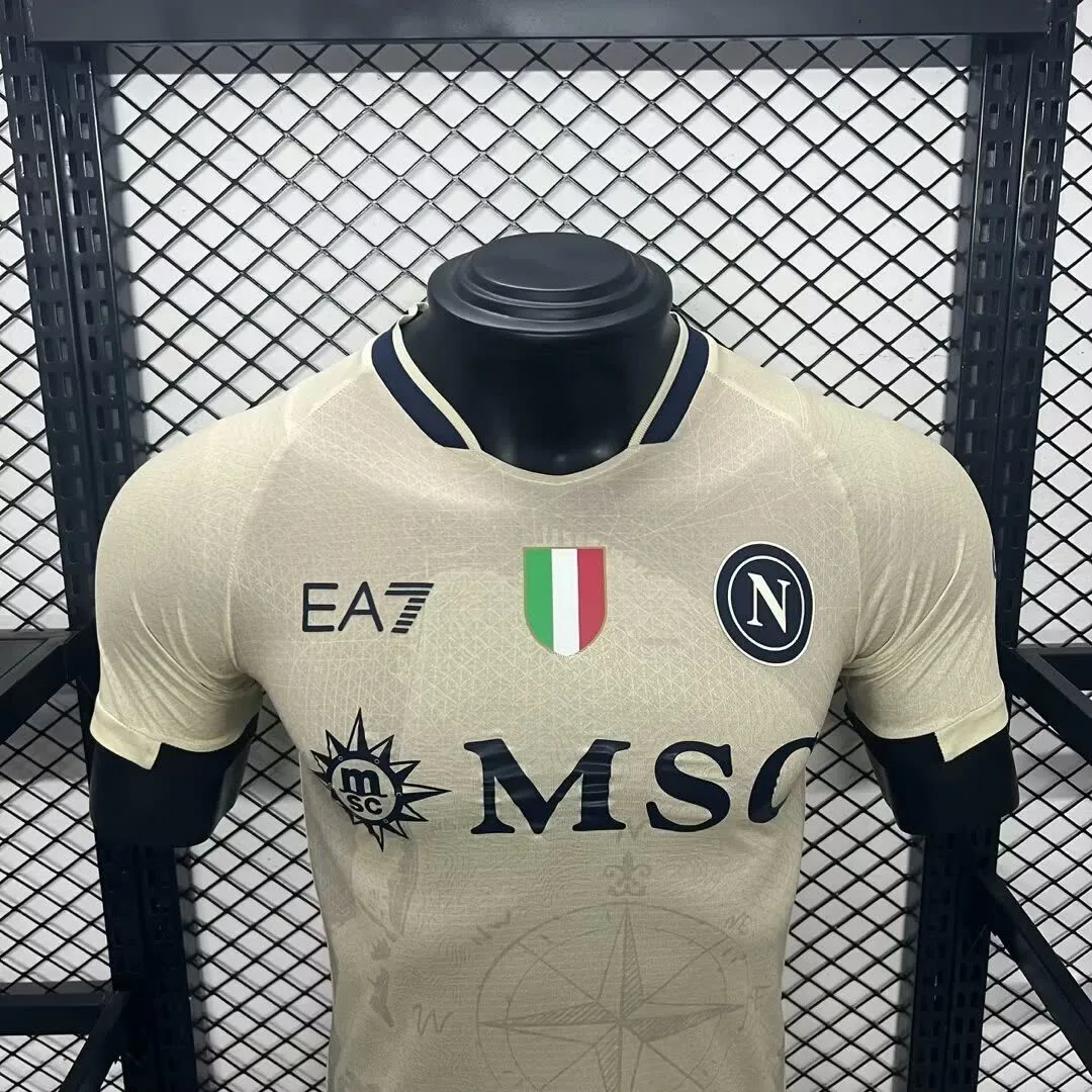Napoles 2024/25 Camiseta Especial Jersey EA7 Player Version, foto 2