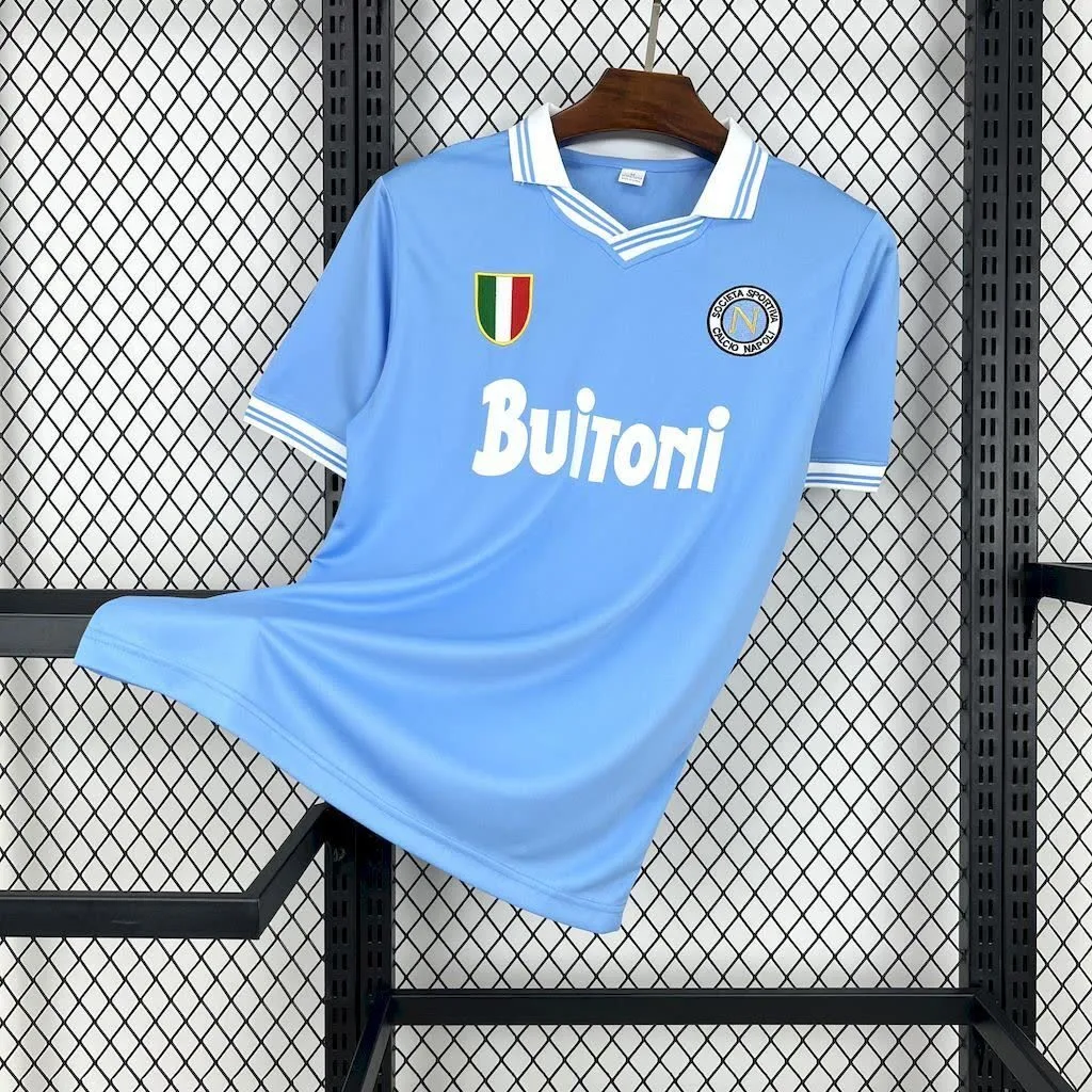 Napoli 1986/87 Home Retro Jersey, foto 1