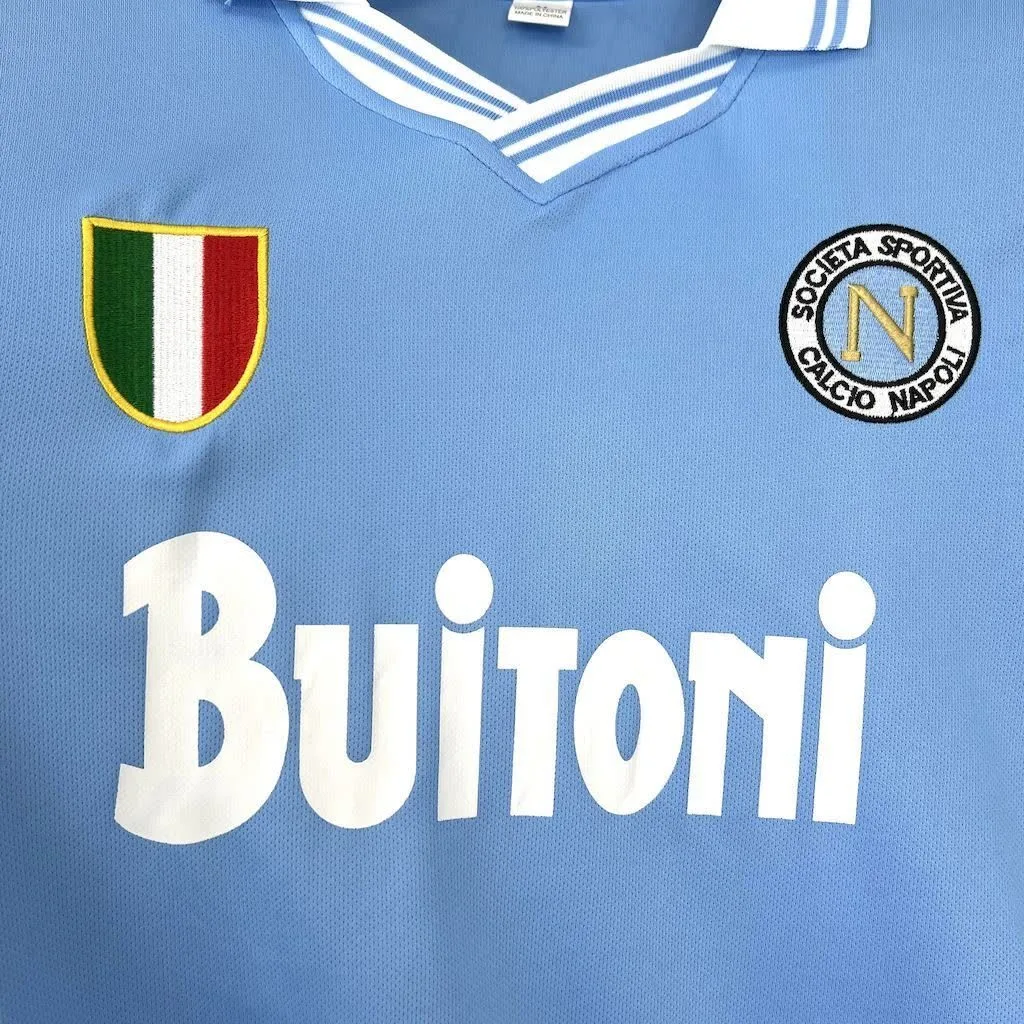 Napoli 1986/87 Home Retro Jersey, foto 5