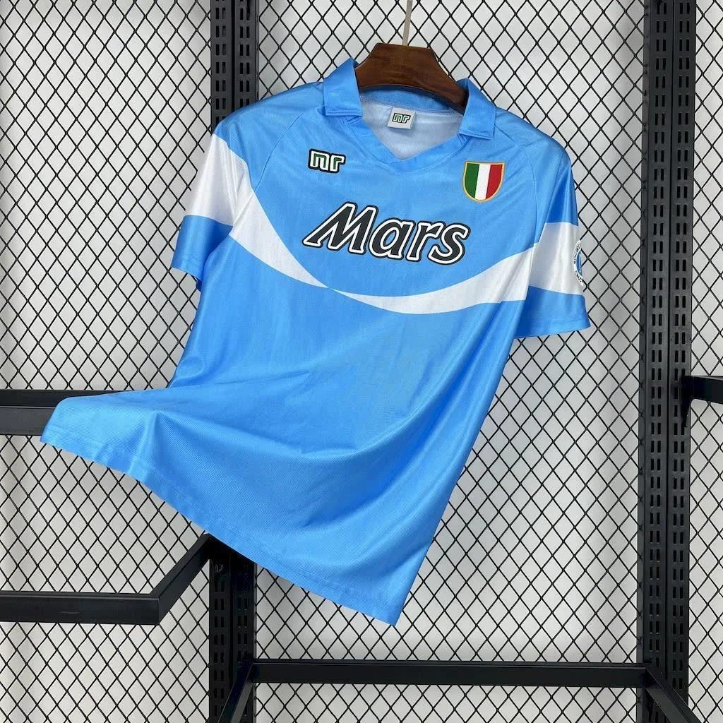 Napoli 1990/91 Home Retro Jersey, foto 1