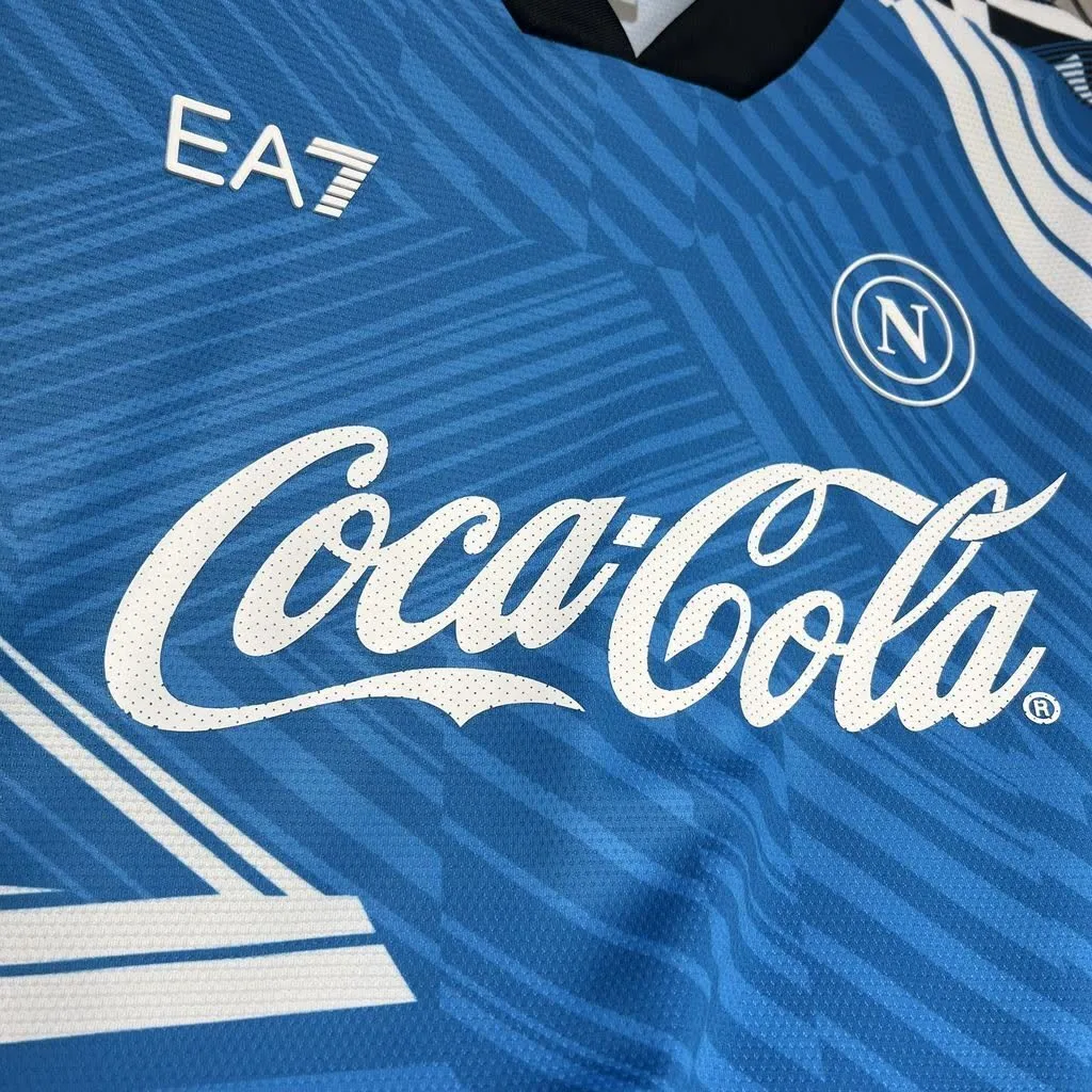 Napoli 2024/25 Coca-Cola Joint edition Jersey S-XXXXL, foto 5