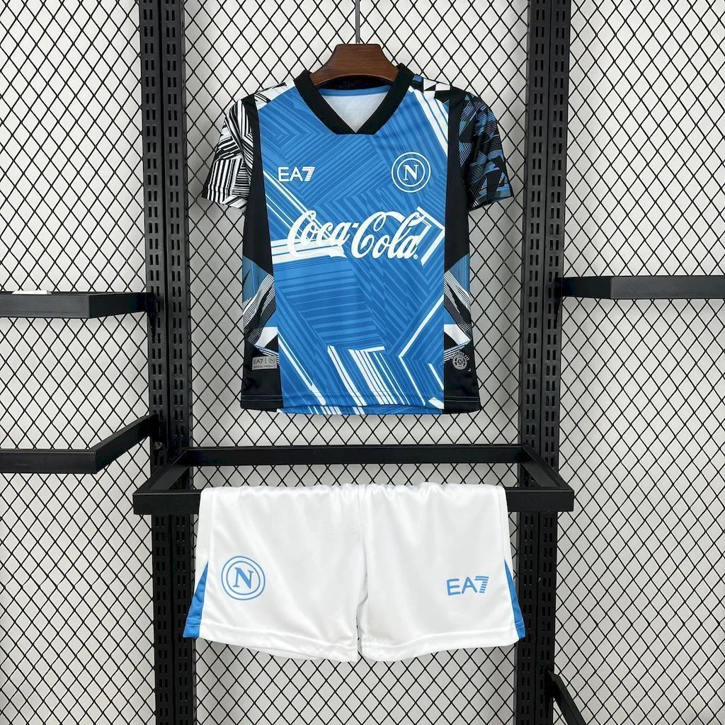 Napoli 2024/25 Coca-Cola Joint edition Kids Kit, foto 1
