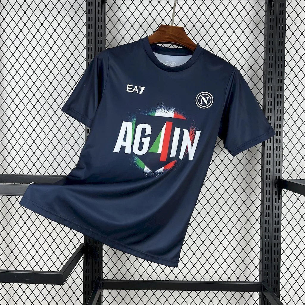 Napoli 2025/26 Casual T-shirts Jersey, foto 1