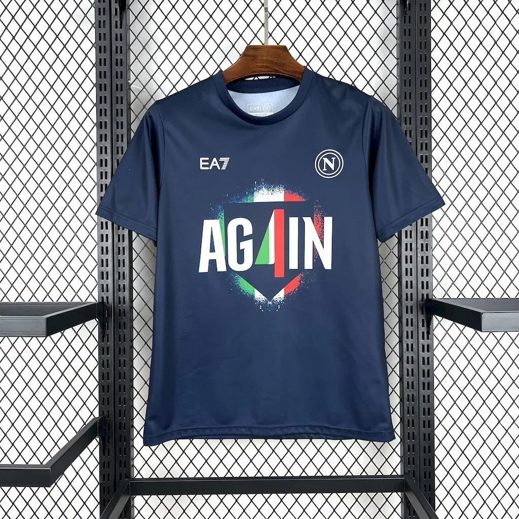 Napoli 2025/26 Casual T-shirts Jersey, foto 4