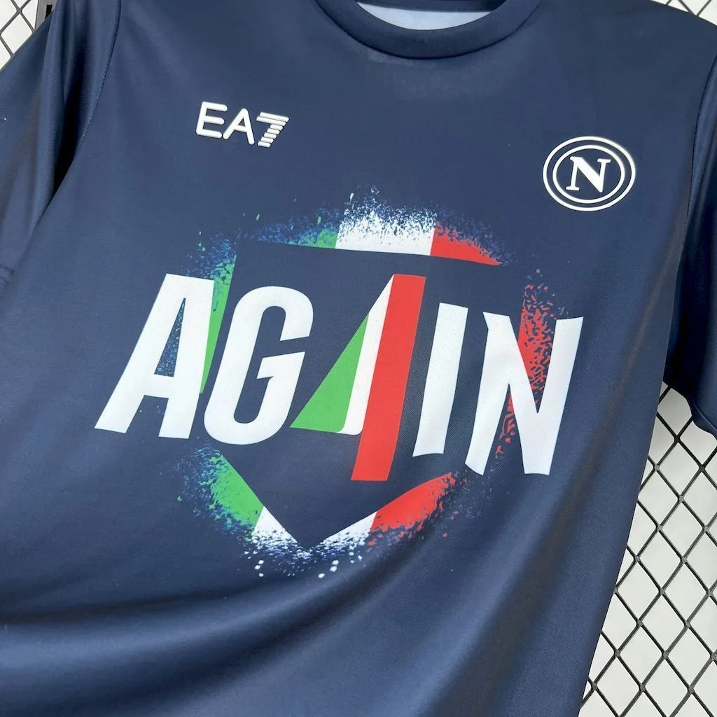 Napoli 2025/26 Casual T-shirts Jersey, foto 5