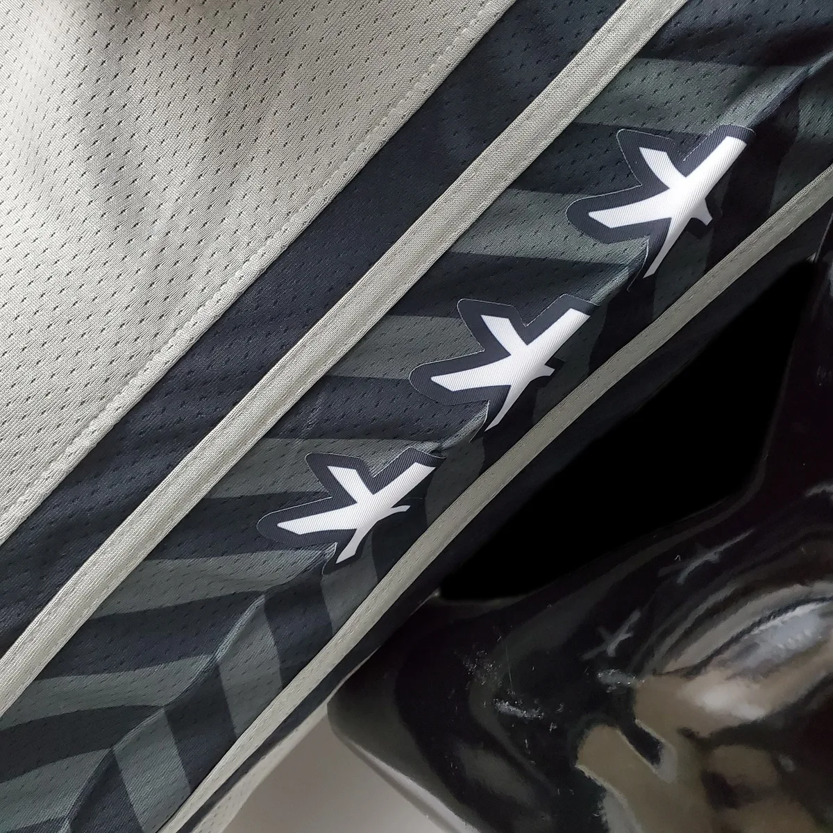 Nets Simmons #10 Flyer Grey NBA Jersey, foto 3