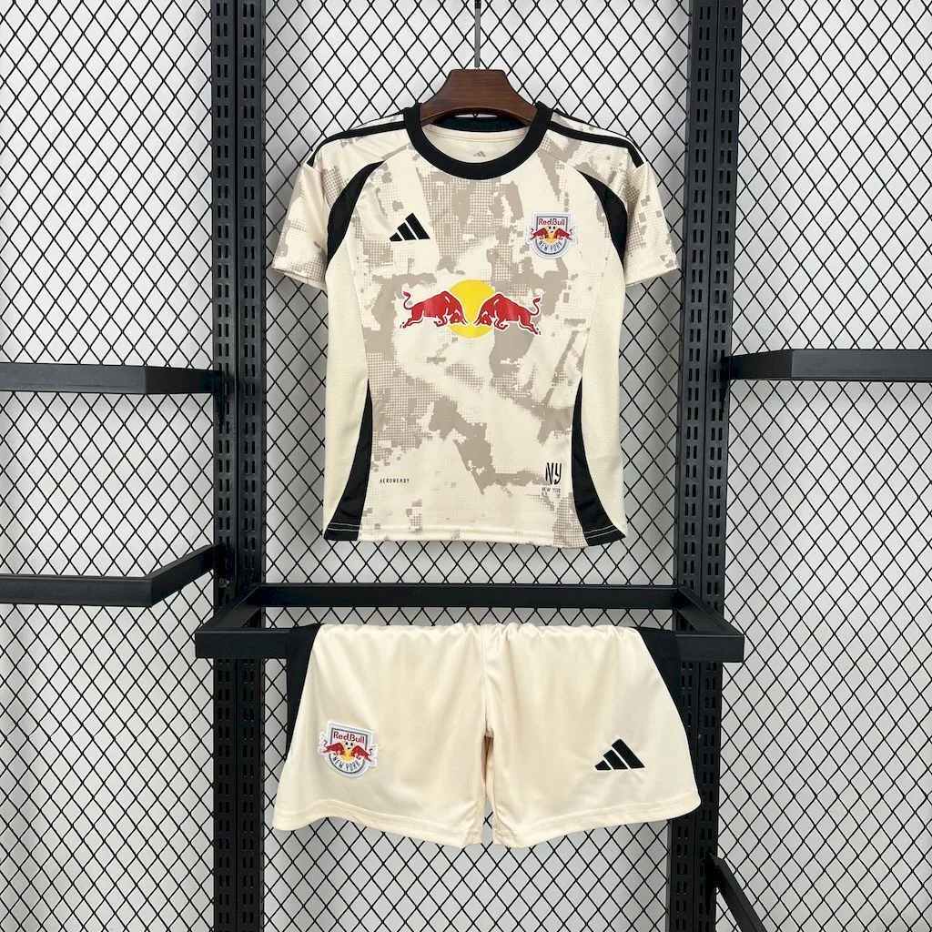New York Red Bulls 2025/26 Home Kids Kit, foto 1
