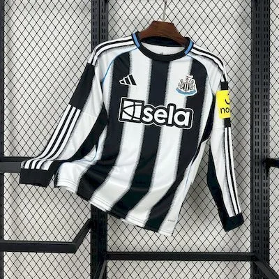 Newcastle United 2025/26 Home Long Sleeves Jersey, foto 1