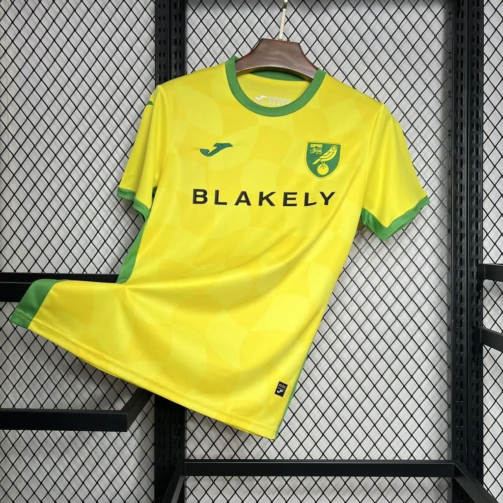 Norwich City F.C. 2024/25 Home Jersey