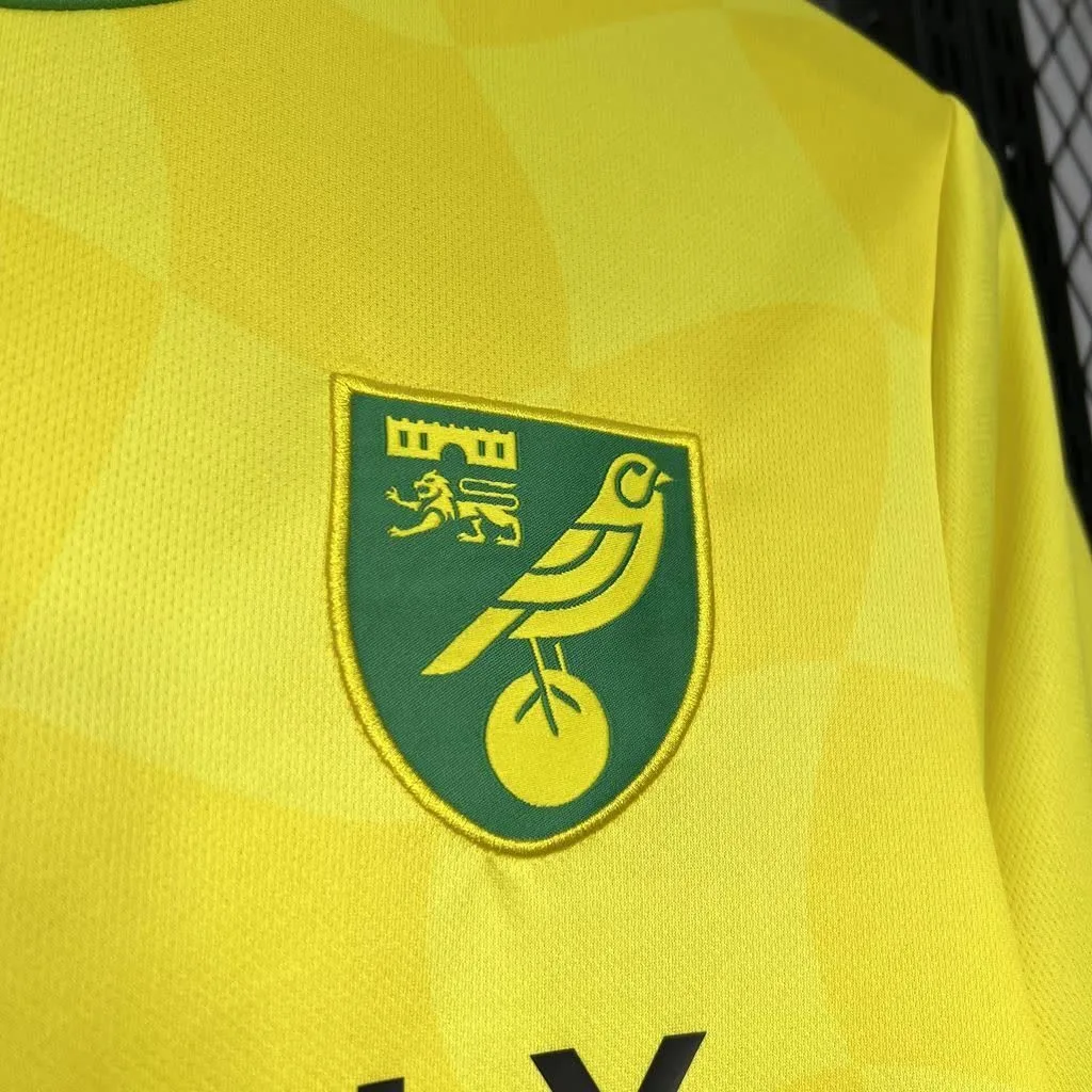 Norwich City F.C. 2024/25 Home Jersey, foto 4