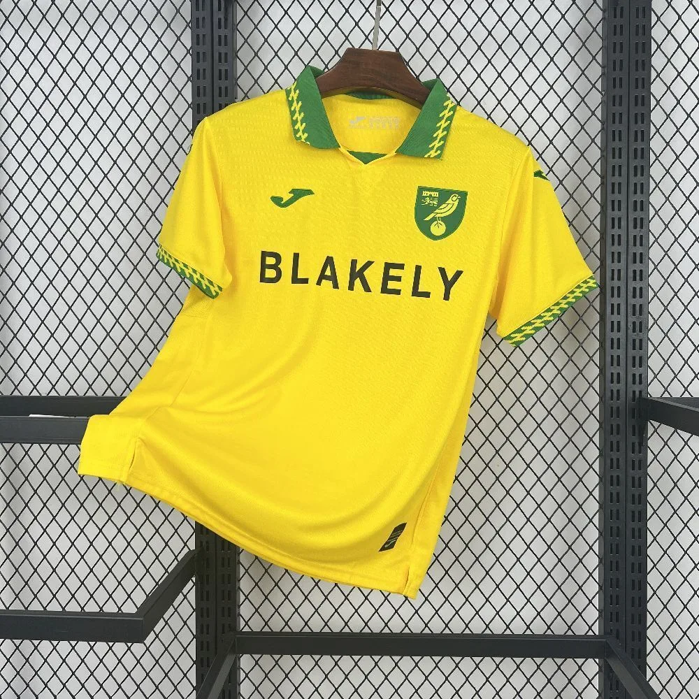 Norwich City FC 2025/26 Home Jersey, foto 1