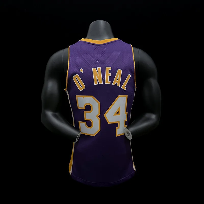 O'NEAL#34 Los Angeles Lakers Purple retro, foto 2