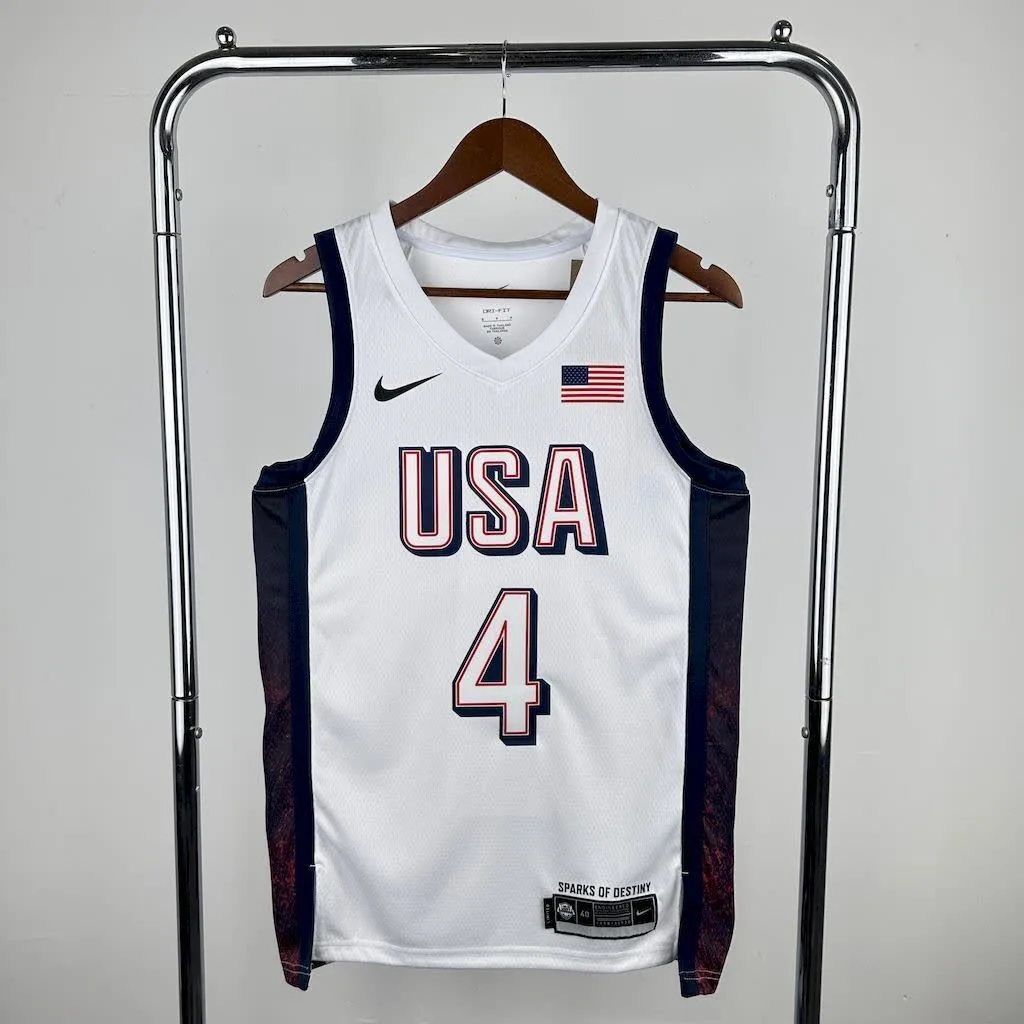 Olimpic USA 2024 CURRY#4 Home Jersey, foto 1
