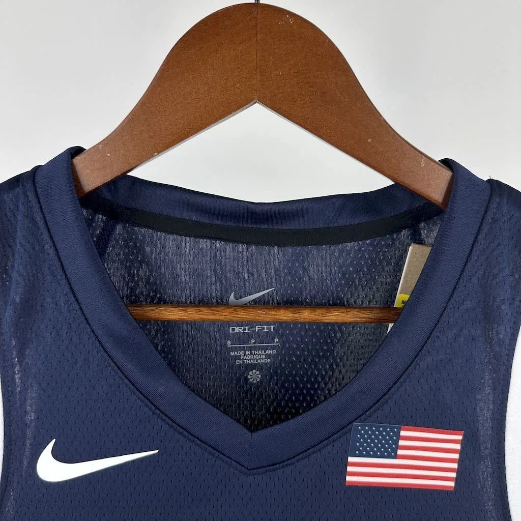 Olimpic USA 2024 EDWARDS#5 Away Jersey, foto 5