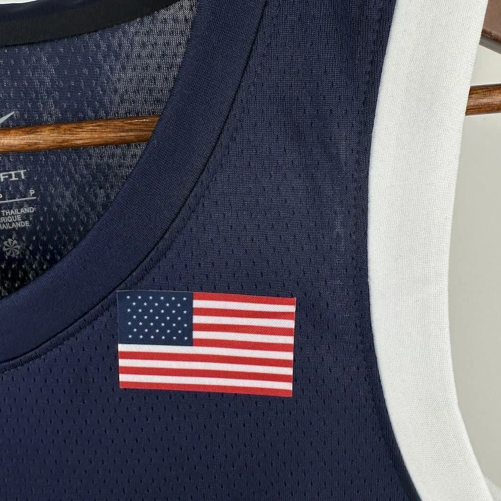 Olimpic USA 2024 EDWARDS#5 Away Jersey, foto 6