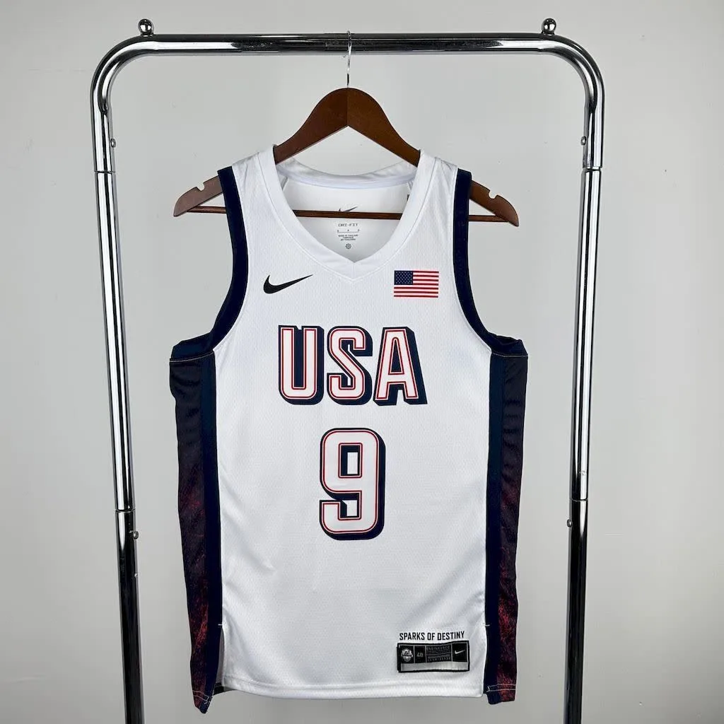 Olimpic USA 2024 HALIBURTON#9 Home Jersey, foto 1