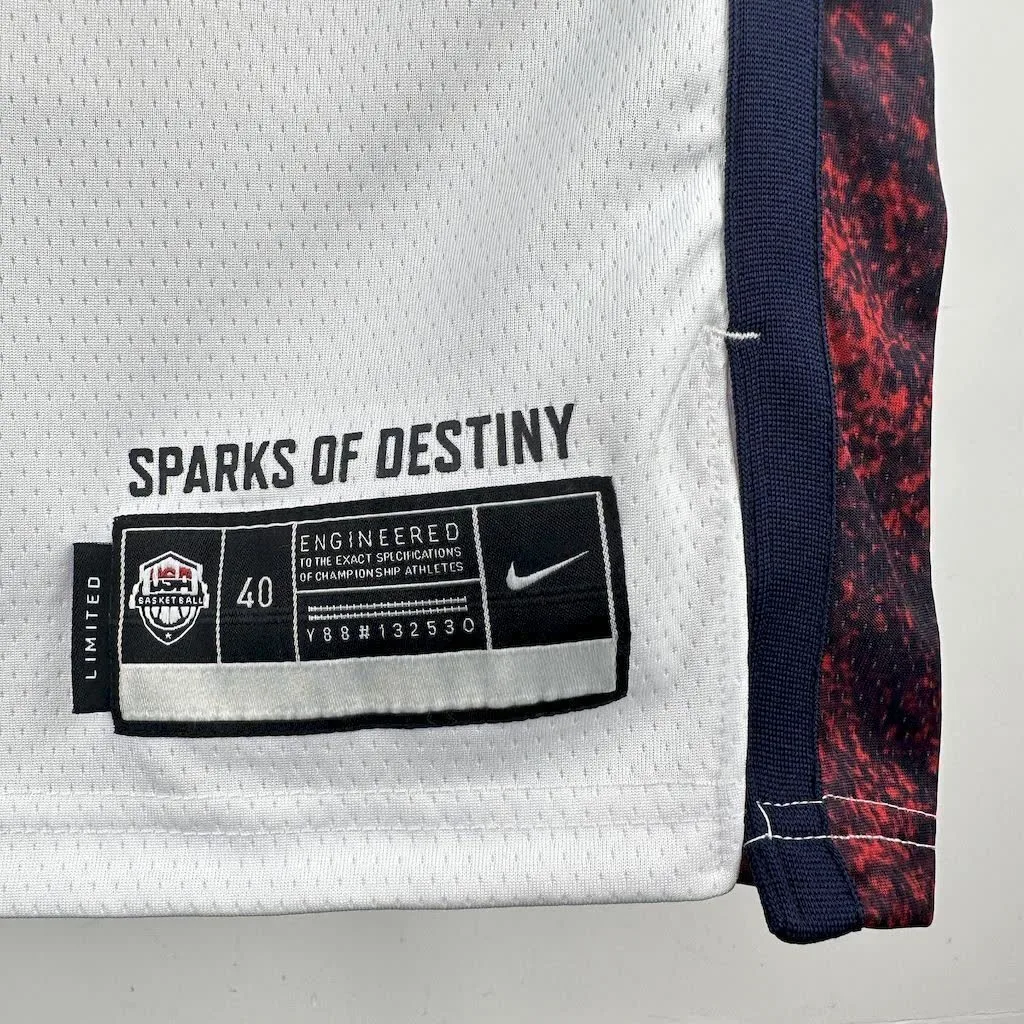 Olimpic USA 2024 LEONARD#8 Home Jersey, foto 5