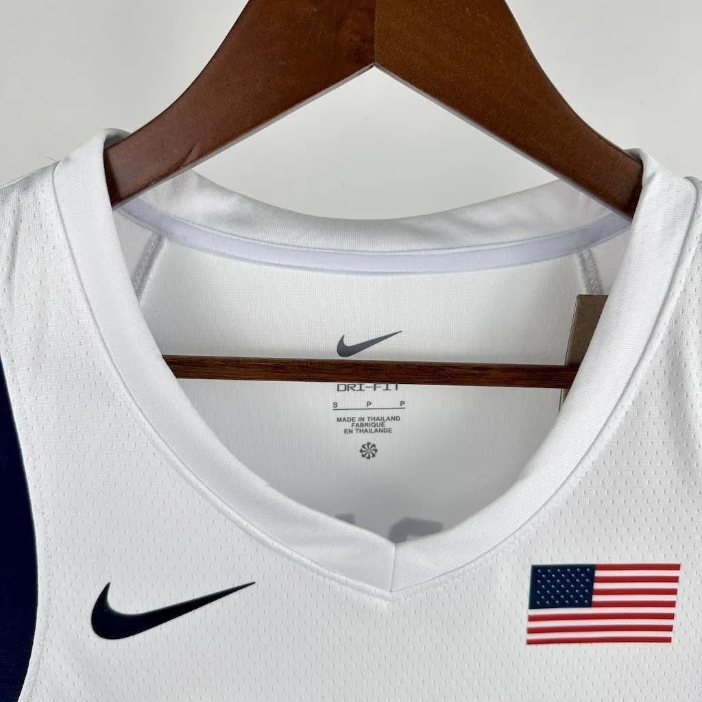 Olimpic USA 2024 LEONARD#8 Home Jersey, foto 6