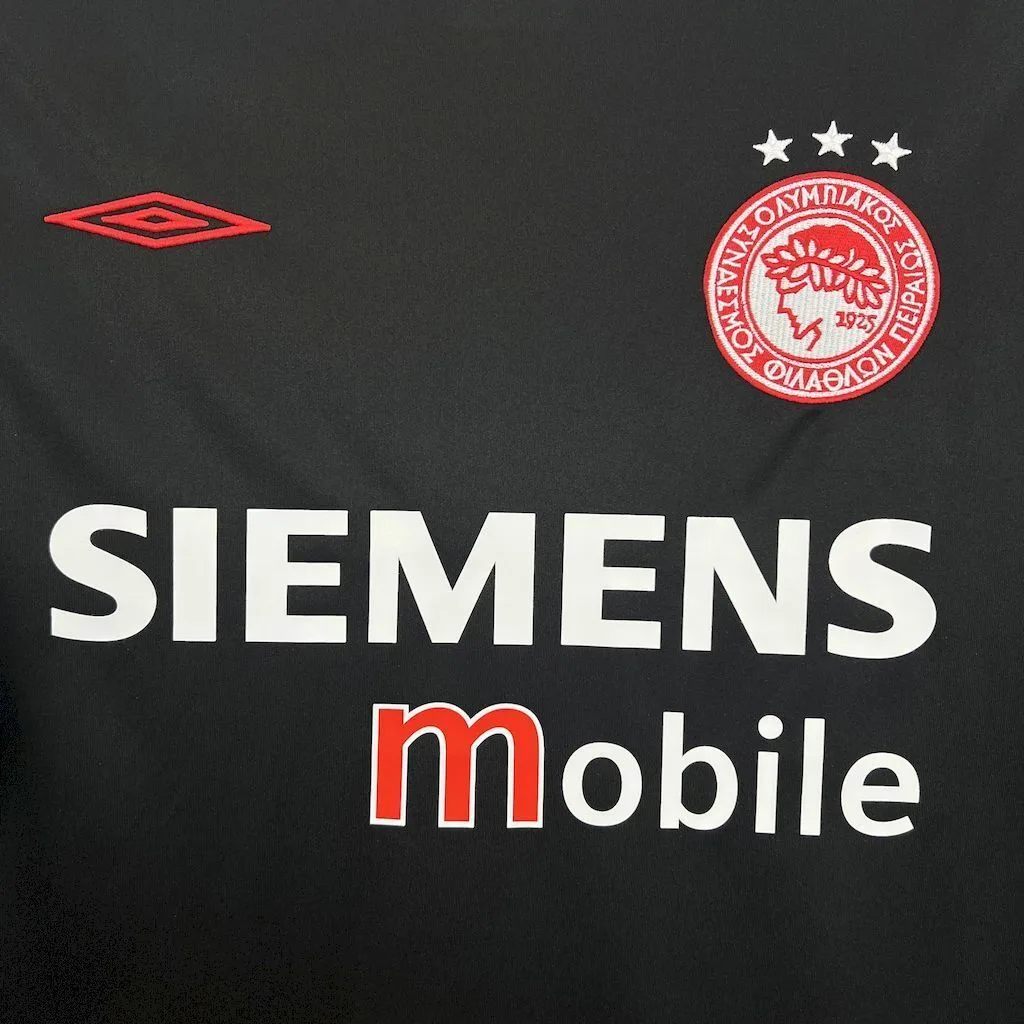 Olympiacos FC 2004/05 Away Retro Jersey, foto 6