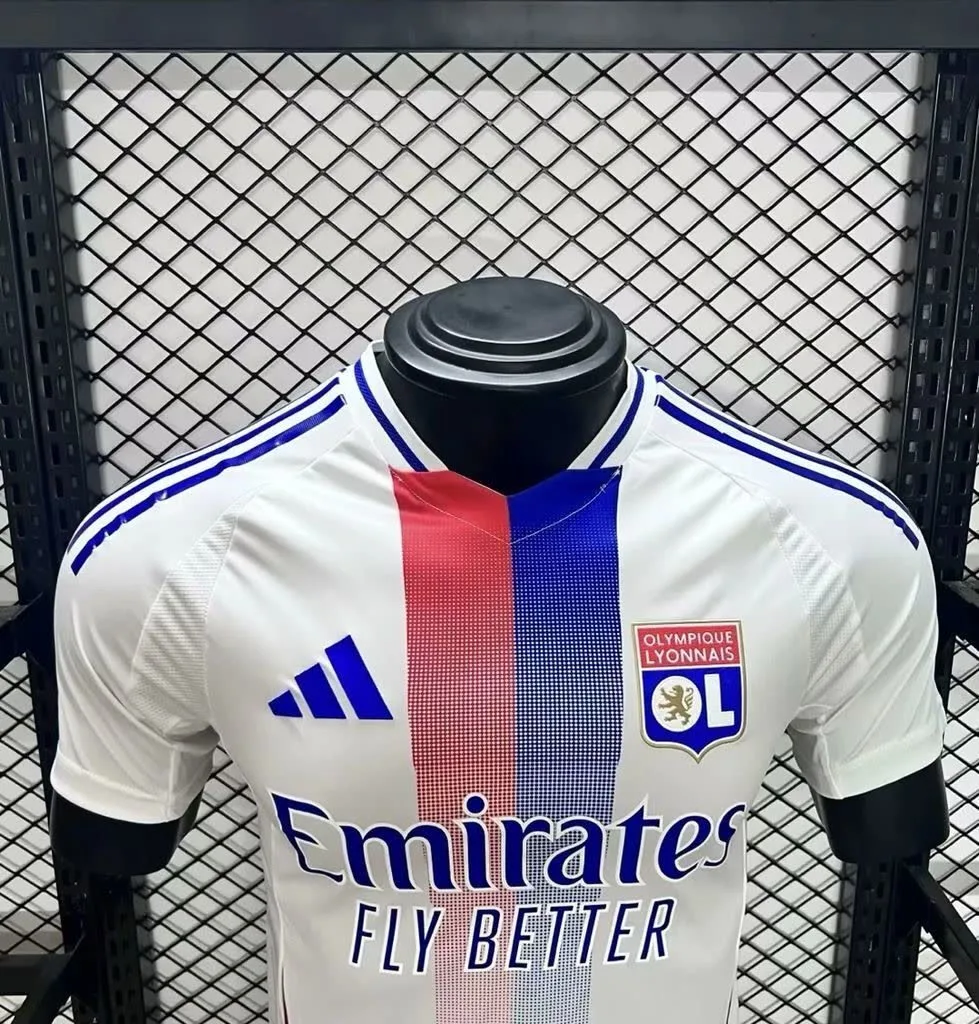 Olympique Lyonnais 2024/25 Home Jersey Player Version, foto 3