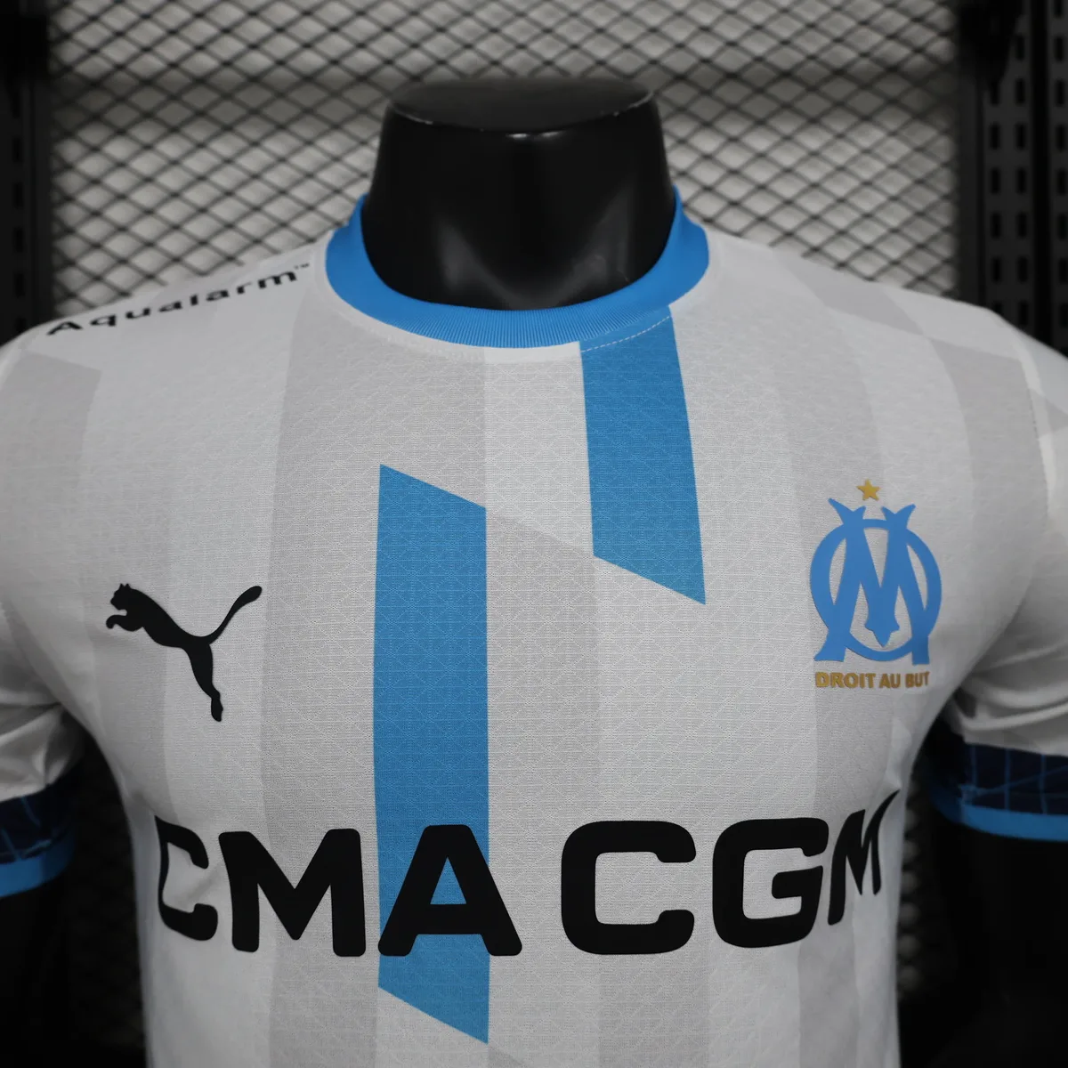 Olympique Marseille 2024/25 Home Jersey Player Version, foto 2