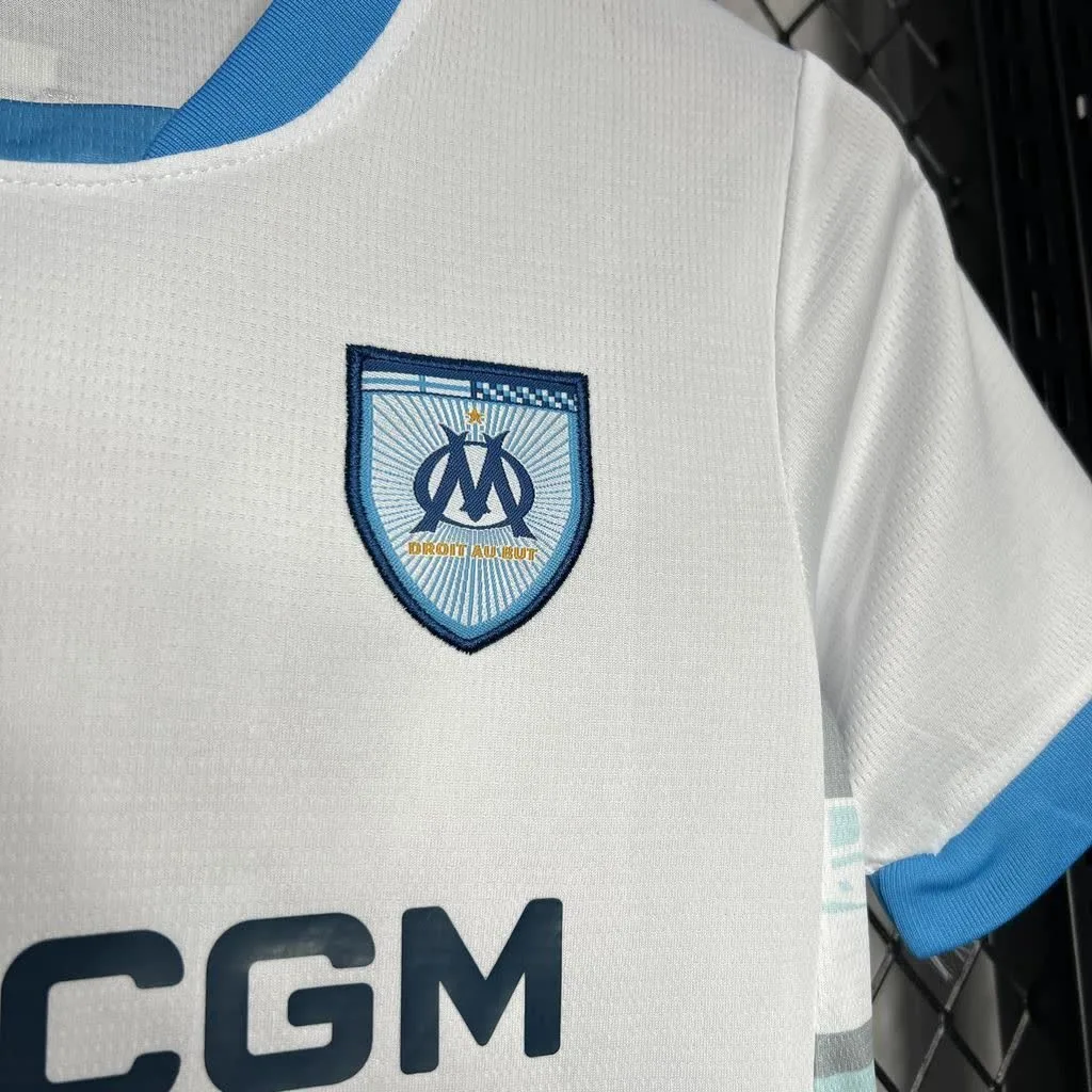 Olympique Marseille 2024/25 Home Kids Kit, foto 3