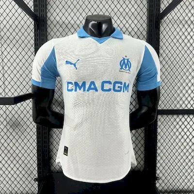 Olympique Marseille 2025/26 Home Jersey Player Version, foto 1