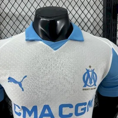 Olympique Marseille 2025/26 Home Jersey Player Version, foto 2