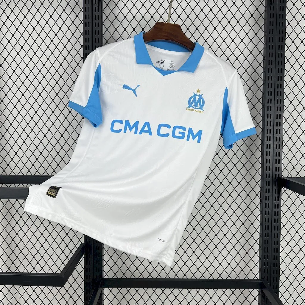 Olympique Marseille 2025/26 Home Jersey, foto 1