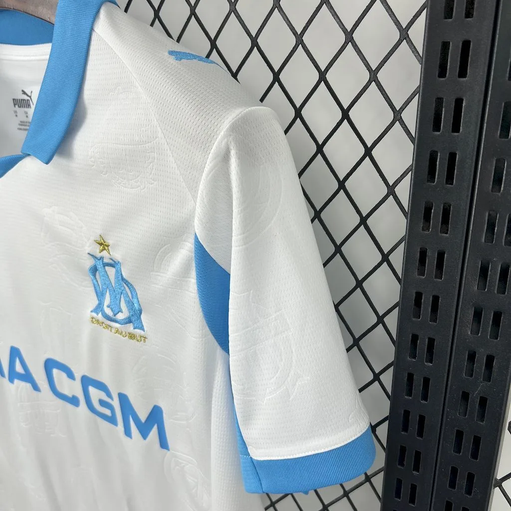 Olympique Marseille 2025/26 Home Jersey, foto 4