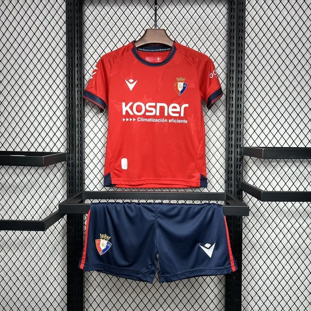 Osasuna 2024/25 Home Kids Kit, foto 1