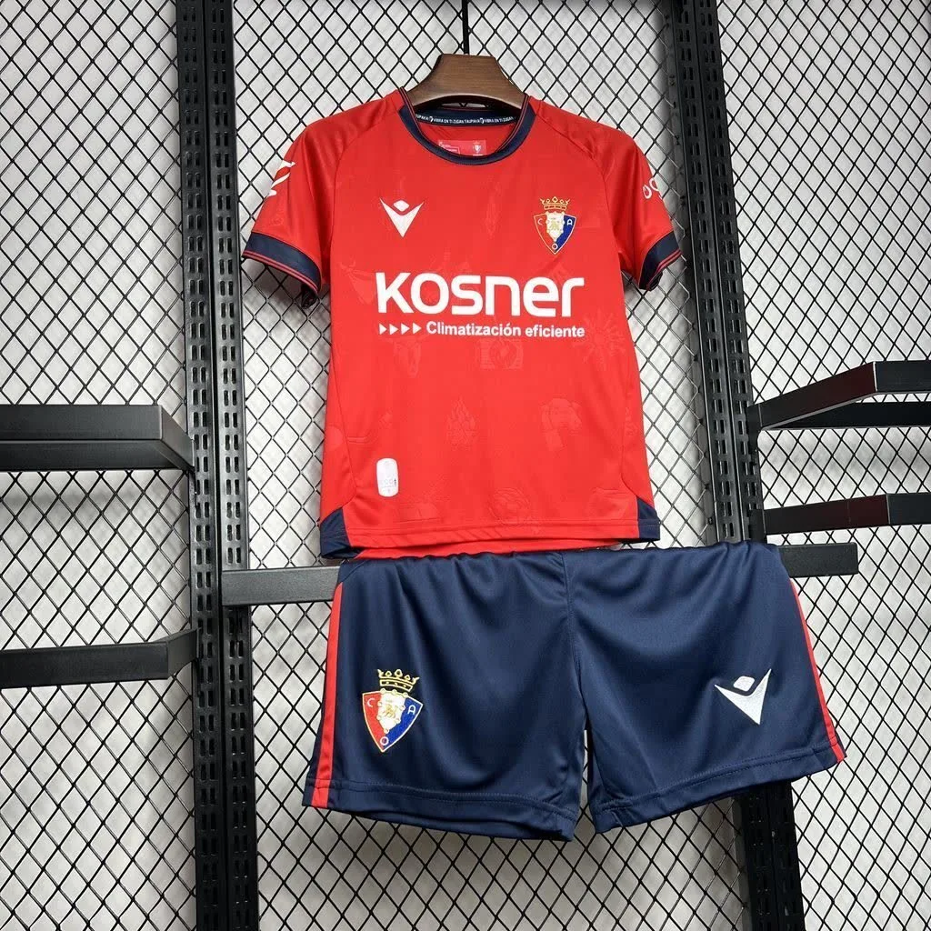 Osasuna 2024/25 Home Kids Kit, foto 3