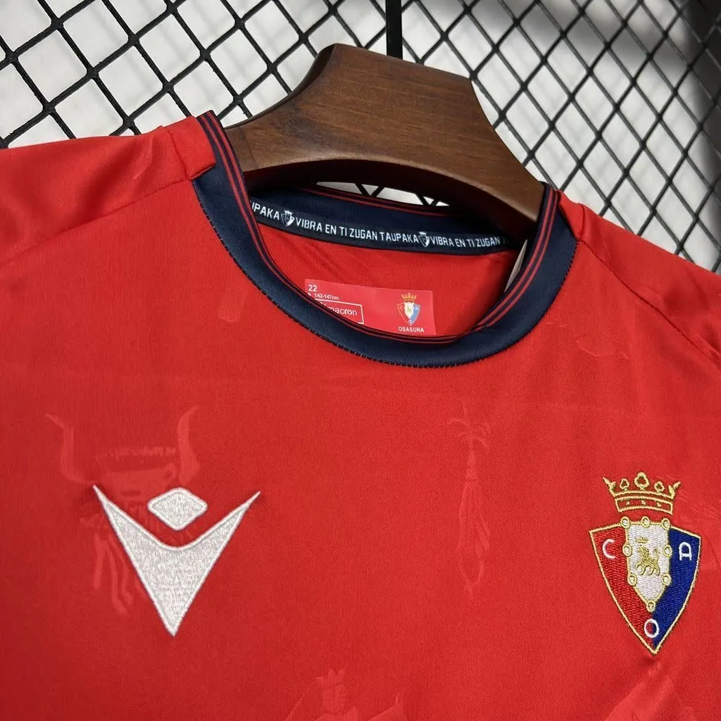Osasuna 2024/25 Home Kids Kit, foto 5