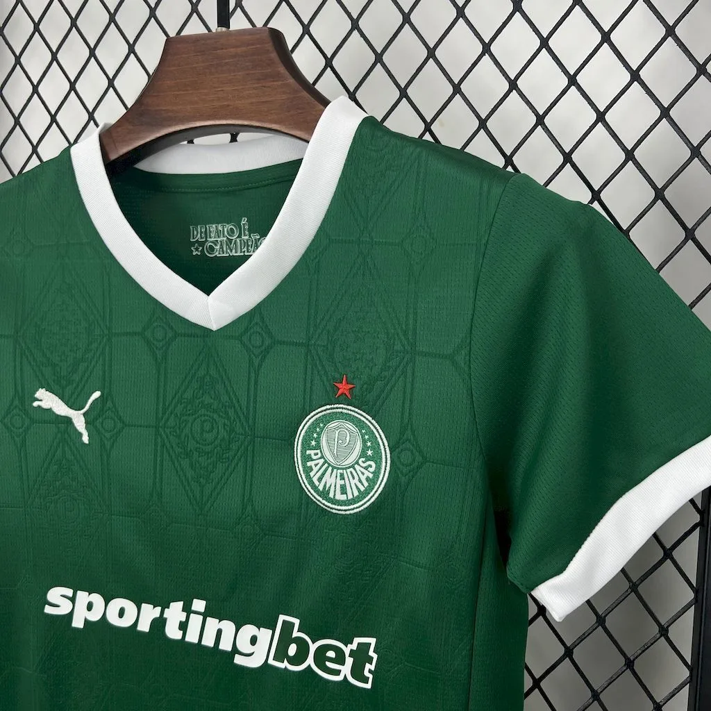 Palmeiras 2025/26 Home Kids Kit, foto 6