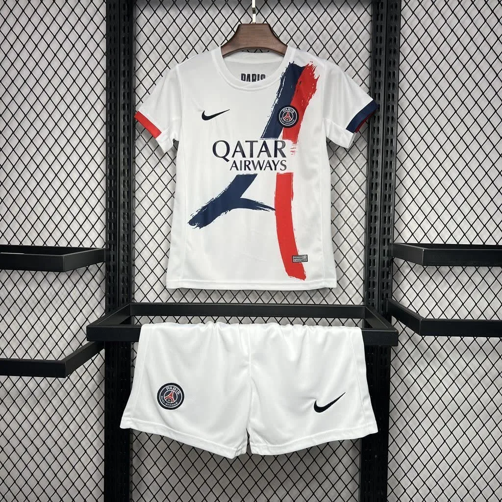 Paris Saint-Germain 2024/25 Away Kids Kit, foto 1