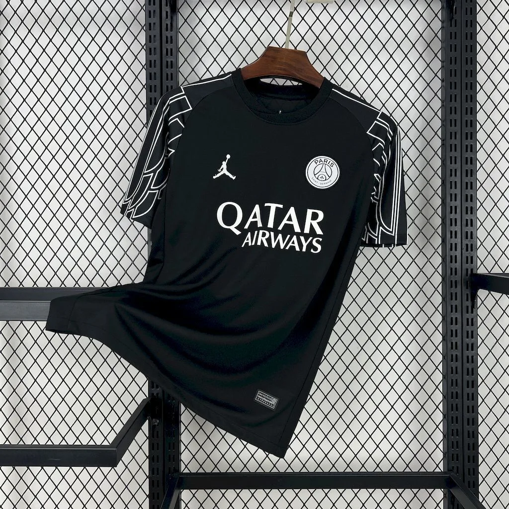 Paris Saint-Germain 2024/25 Fourth Away Black Jersey, foto 1