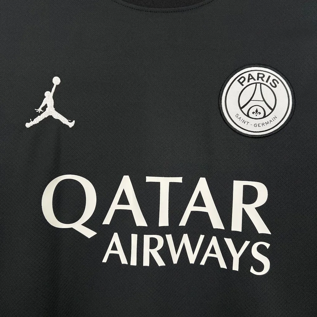 Paris Saint-Germain 2024/25 Fourth Away Black Jersey, foto 4