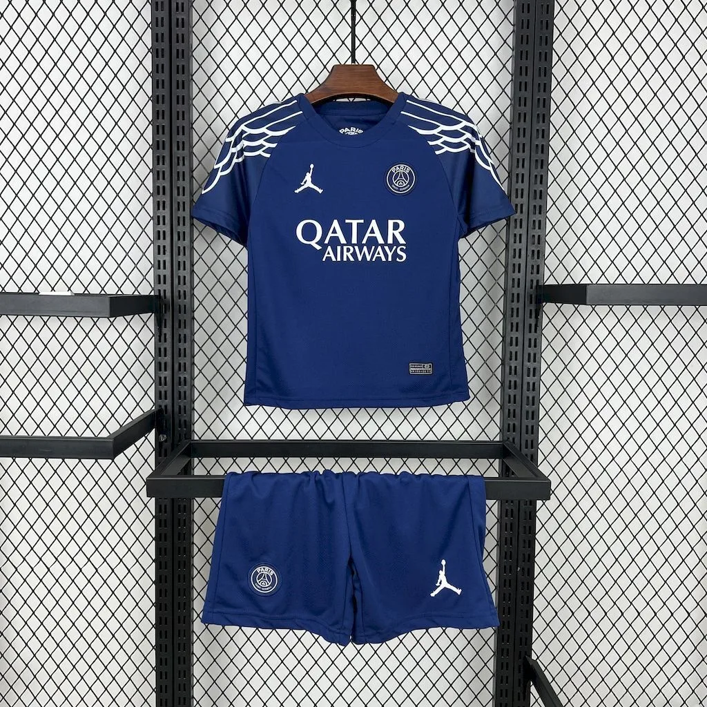 Paris Saint-Germain 2024/25 Fourth Away Kids Kit, foto 1