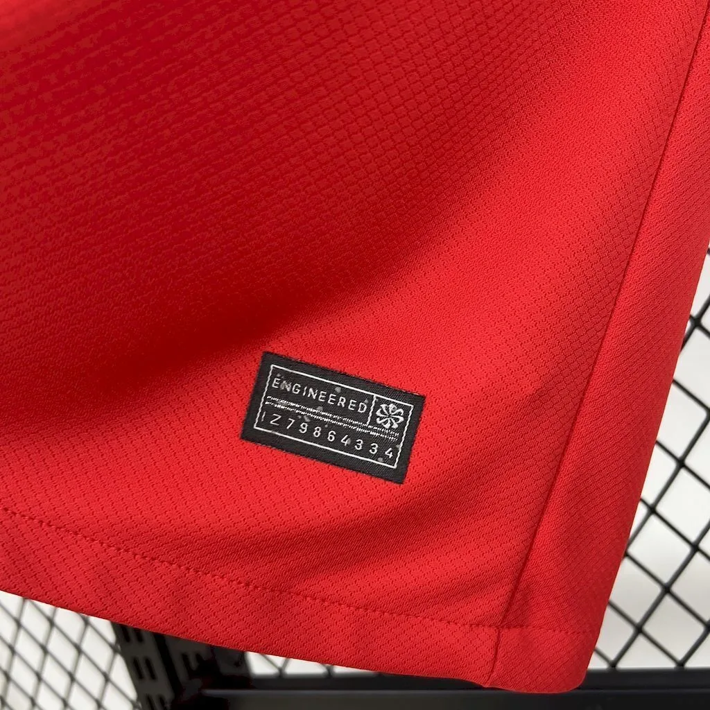 Paris Saint-Germain 2024/25 Fourth Away Red Jersey, foto 4