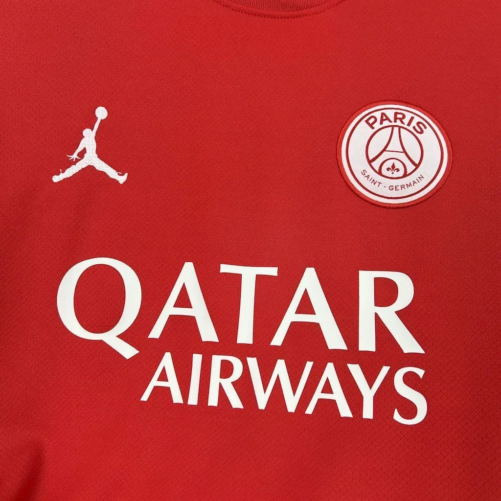 Paris Saint-Germain 2024/25 Fourth Away Red Jersey, foto 5